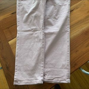 Lilac colored jeans-